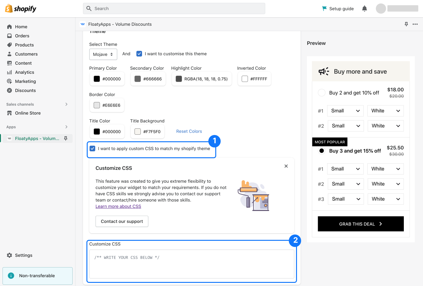 How to customize - Step 4